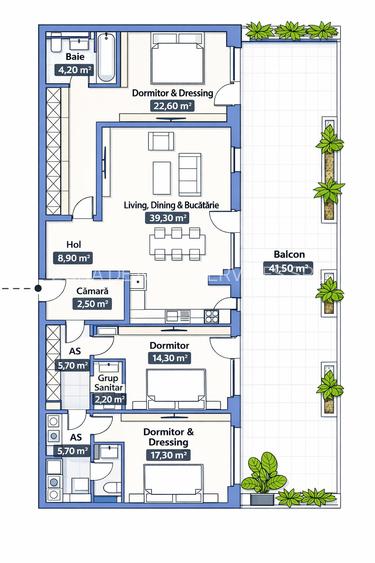 Arqa Jolie Village | 4 camere luxury | Pipera – Iancu Nicolae - 1