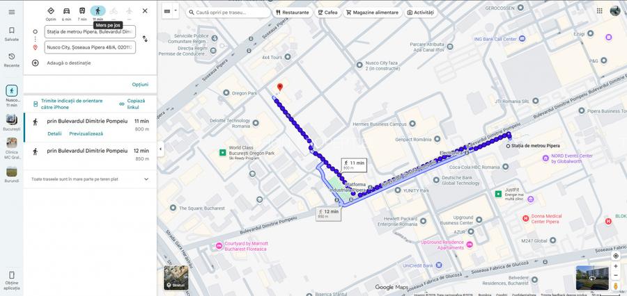 2 Camere | Pipera - Nusco City | 11 Minute Metrou  - 10