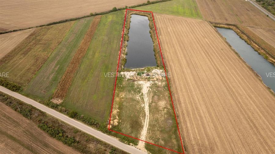 Teren extravilan Santaul Mic cu luciu de apa - 8