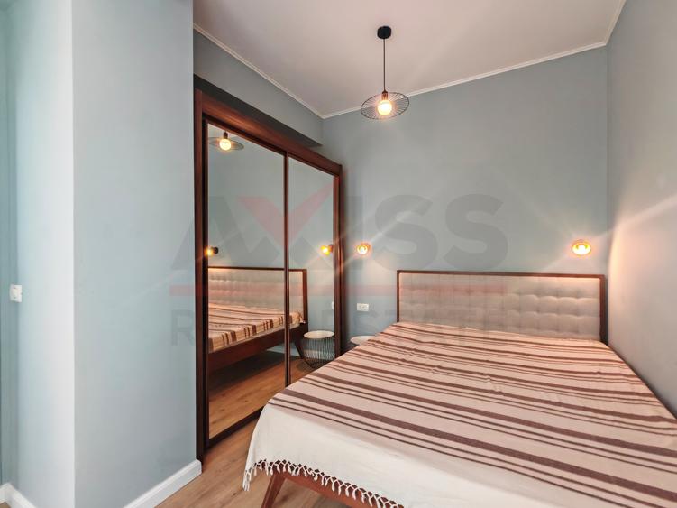 Apartament 2 camere, parcare inclusă – închiriere pe 12 luni în Mamaia Sat