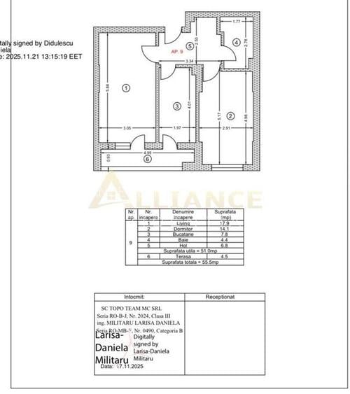 EXCLUSIVITATE | Apartament 2 camere - decomandat - 14