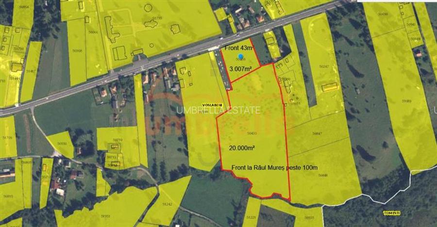 TEREN DE VANZARE 23.007m²/15€ m²IN IZVORUL MURESULUI HARGHITA ! - 4