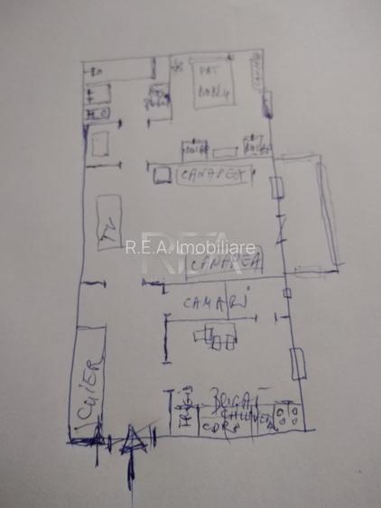 2 camere, 4/10, bloc 1986, 52 mp, anvelopat- Crangasi - 7