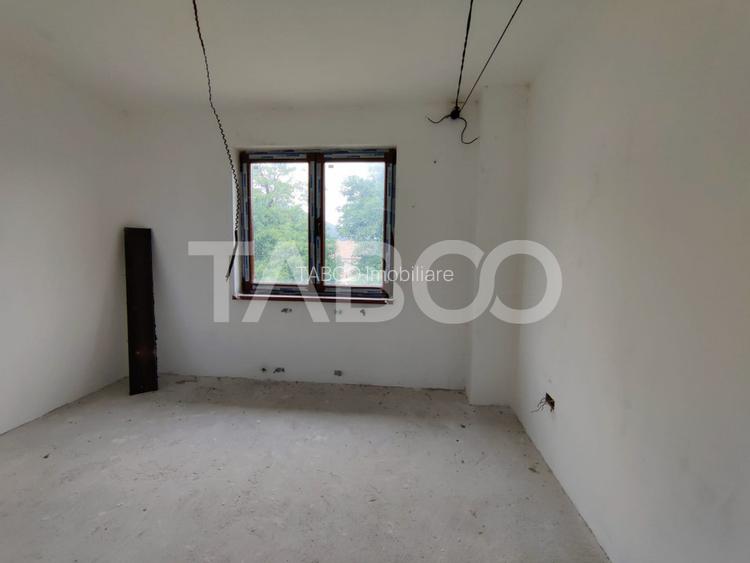 Comision 0% Casa tip duplex de vanzare 6 camere cu teren Saliste Sibiu - 4
