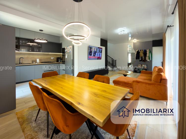 Casa individuală P+1 cu curte proprie, mobilată si utilată modern. ideal familii - 6
