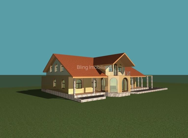 Teren plus constructie in curs de edificare, 5350 mp, Zona Iara - 3