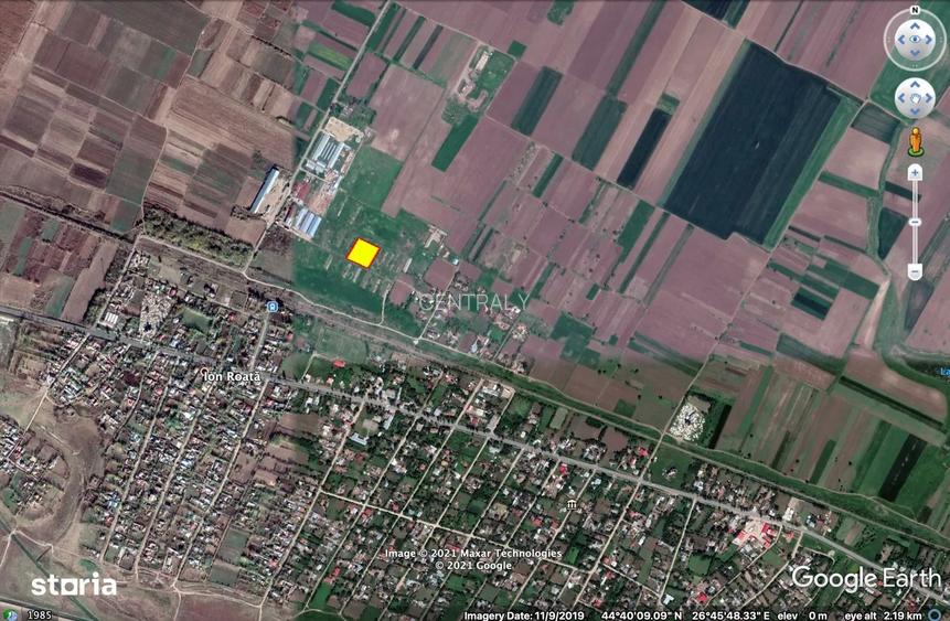 Vânzare teren potențial industrial, localitatea Ion Roata, Ialomița - 2