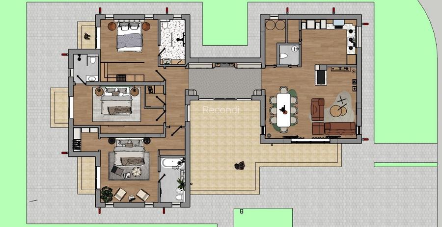 Vilă cu curte impresionantă, piscină și foișor – Prejmer - 5