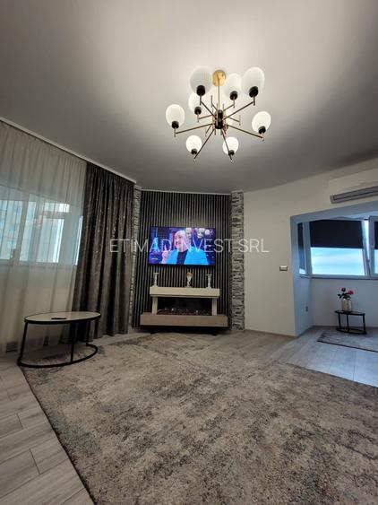 TOMIS NORD - CAMPUS - 2 camere mobilat modern - termen lung - 600 Euro - 18