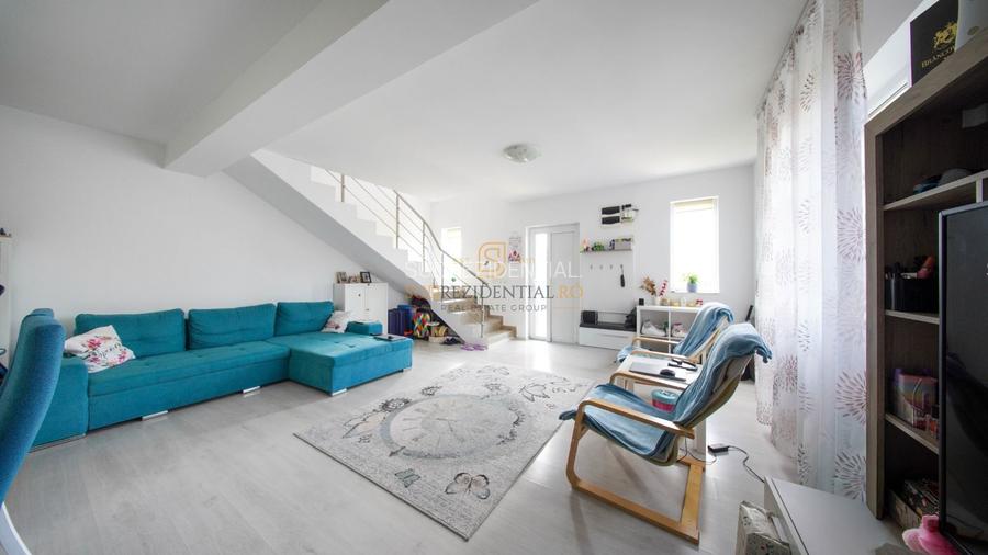 Duplex modern 4 camere + mansardă, complet mobilat – Comuna Berceni - 5