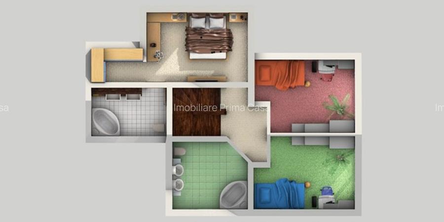 ZONA DRU-RELAX parte duplex sau casa individuala diferite suprafete! - 15