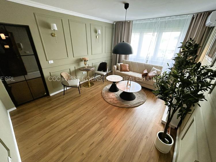 3 Cam-Cetatii-5 Min Centru--Mobilat Lux-Balcon-Centrala--54 MP-128.000 Euro ! - 3