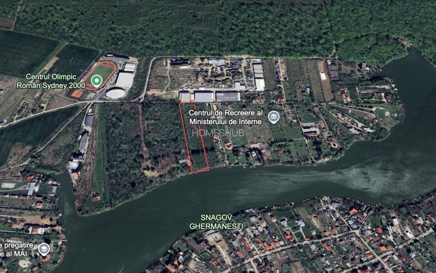 Teren intravilan unic in Izvorani! 12.000 mp cu 44 m deschidere la LAC - 2