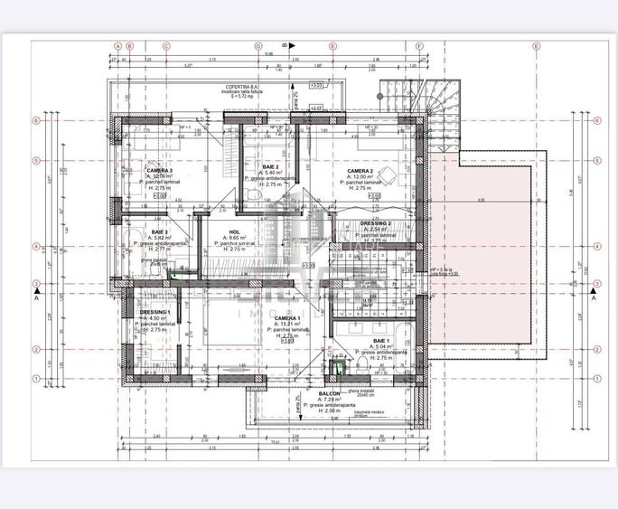 Casa individuala/teren 600mp/panouri fotovoltaice/pompe de caldura. - 5