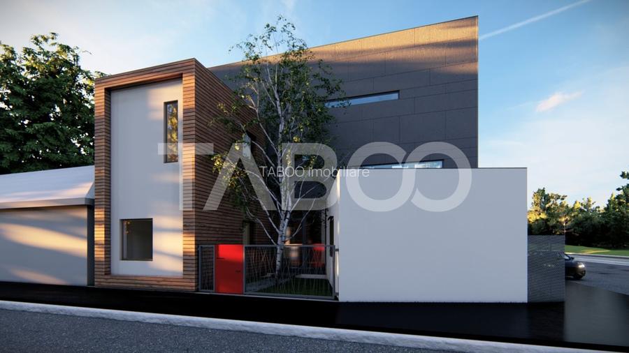 Casa individuala de vanzare cu terasa teren 320 mp zona Centrala Sibiu - 5