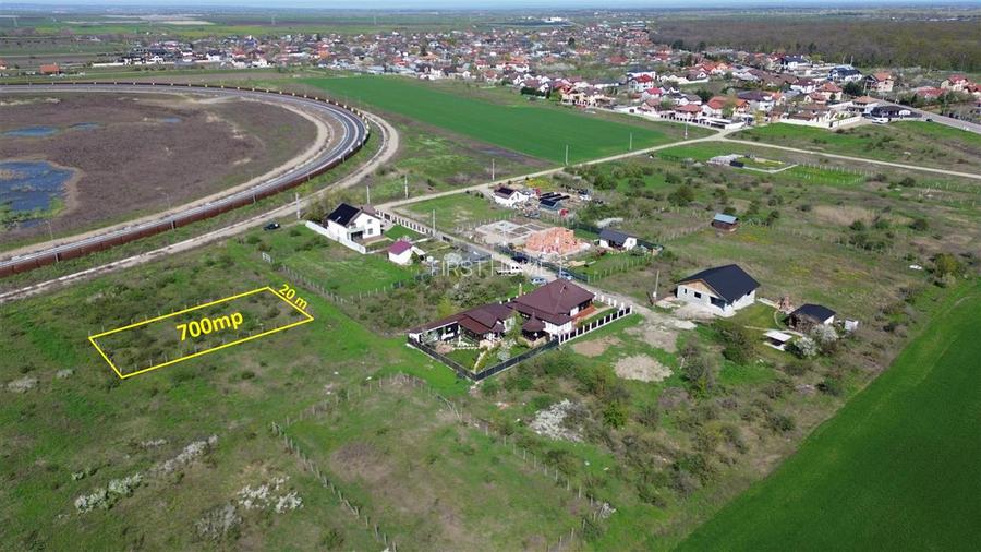 Teren intravilan 700mp in zona de Nord de vanzare - 3
