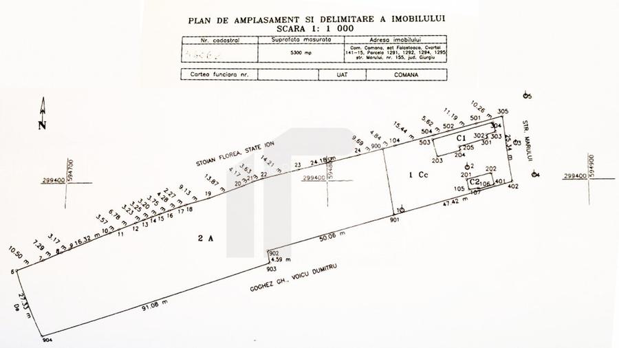 Comana, Falaștoaca - terenuri intravilane de vânzare 970mp, COMISION 0 - 2