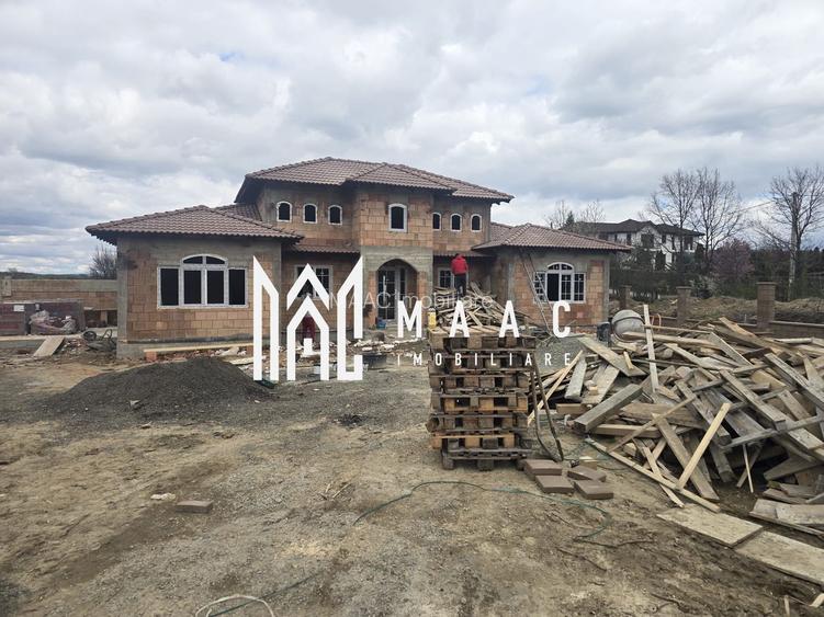 Casa stil mediteranian 4 dormitoare 800 mp teren Tocile Sibiu - 4