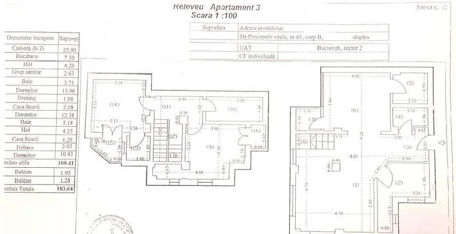 Apartament Duplex  - Stefan Cel Mare - 17