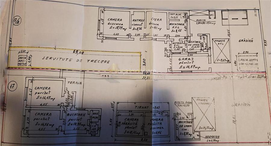 CASA 2 CAMERE 68 MP TEREN 701 MP  APAHIDA - 26