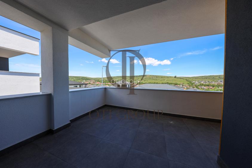 Duplex nou, finisat , 3 băi, 3 dormitoare, garaj , Chinteni! - 11
