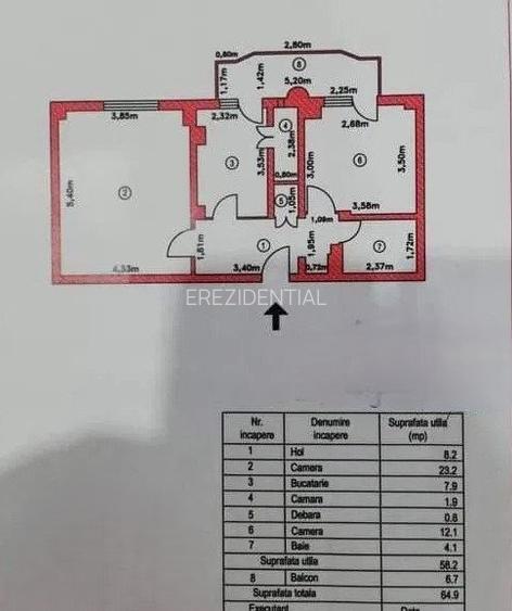 Apartament 2 camere-zona Tineretului - 10