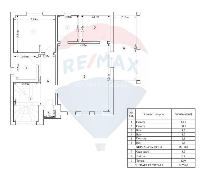 Vilă P+E+M cu 4 camere, 294 mp, Berceni/Ilfov - 35