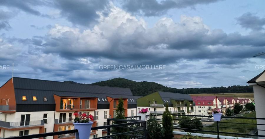 Apartament/Penthouse 3 camere , Cetatii=F,singur pe tot nivelul Cetatii=Floresti - 7