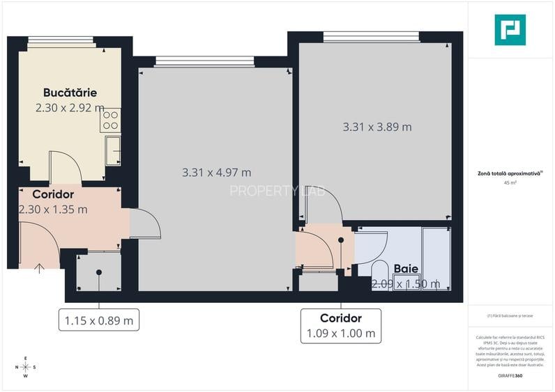 Apartament cu 2 camere, parter, Rogerius - 10