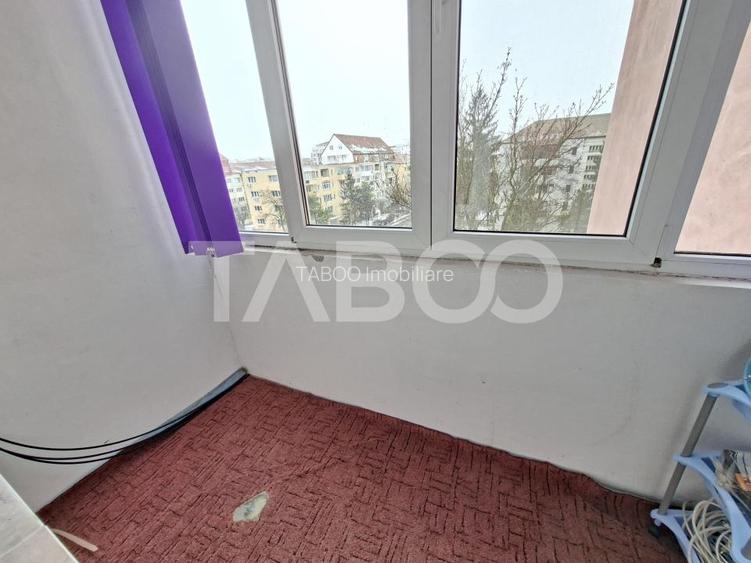 Apartament cu 3 camere si balcon de inchiriat in Sibiu zona Rahovei - 13