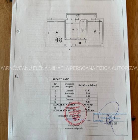 De vanzare! Apartament 2camere, D, capat Cug - 17