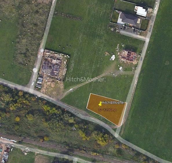 Teren 1.356 mp, dublu front - ideal (servicii + locuire)-comision 0% - 3