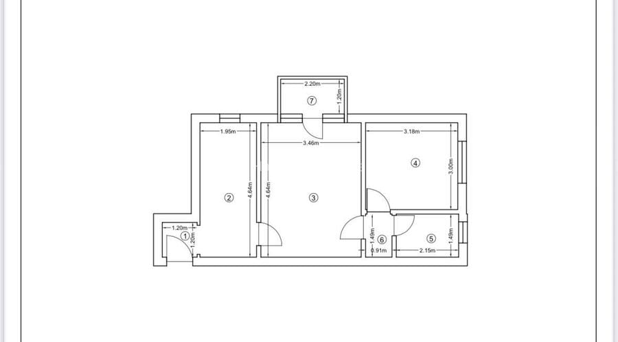 Apartament 2 camere, etajul 1, Grigorescu - 15