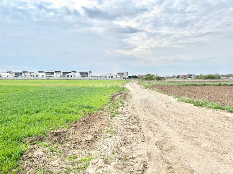 Teren intravilan 4657 mp, deschidere 30 ml, Ostratu, strada Lotusului - 11