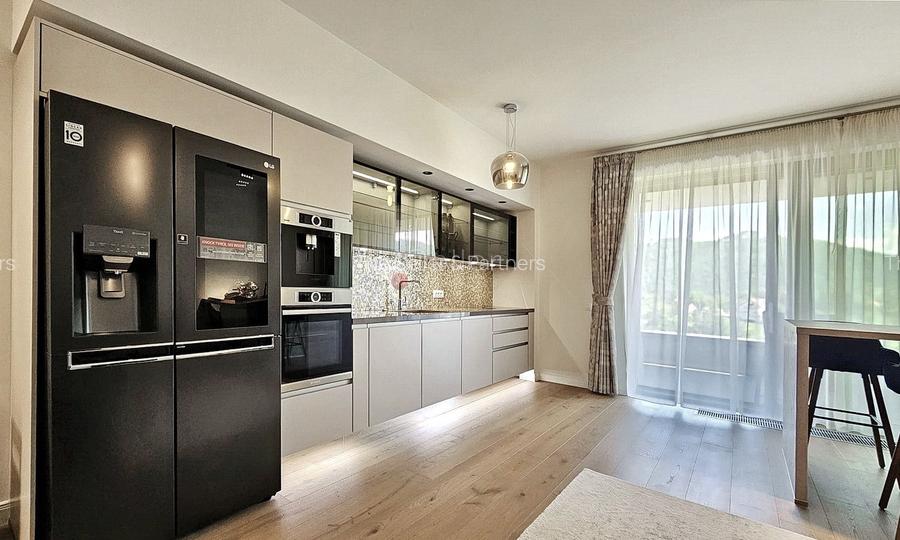 Priveliste spectaculara catre masivul Tampa - 2