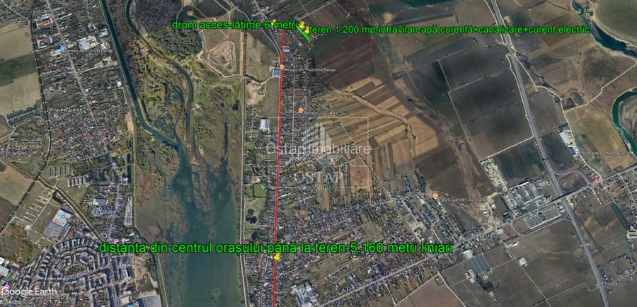 Saucesti-platou Bogdan Voda-intravilan-1.200 mp-apa-canalizare-curent electric - 4