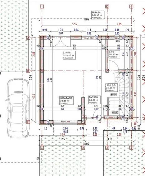 Casa Luna de Sus, 110mp utili,  400 mp teren - 3