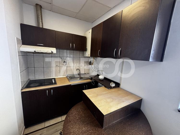 Garsoniera de vanzare  22mpu mobilata si utilata Stefan cel Mare Sibiu - 4