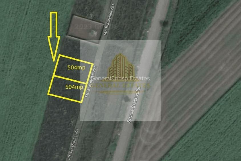 Teren intravilan de vânzare – Bod (intrare dinspre Sânpetru) - 2