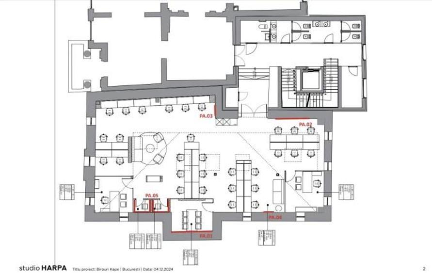 Spatiu pentru birouri zona Lahovari - 233 mp - 5