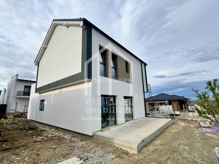 Casa individuala cu 4 camere, 130mp utili+terasa (19mp), teren 360mp - 4