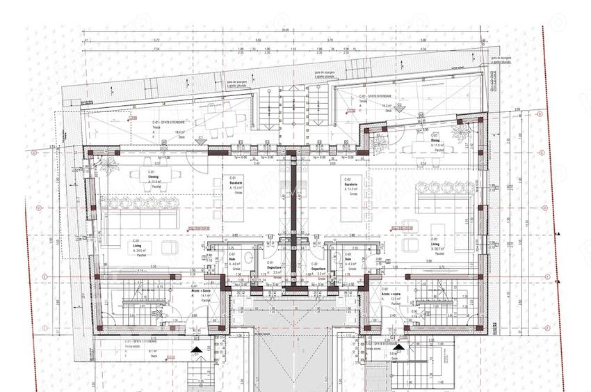 Duplex de lux cu 4 camere Dambul Rotund 220mp - 8