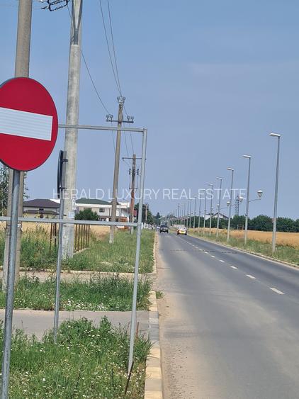 NOU Teren 13.400 mp Buftea-str.Independentei  deschidere  lac  PUZ aprobat vile - 2