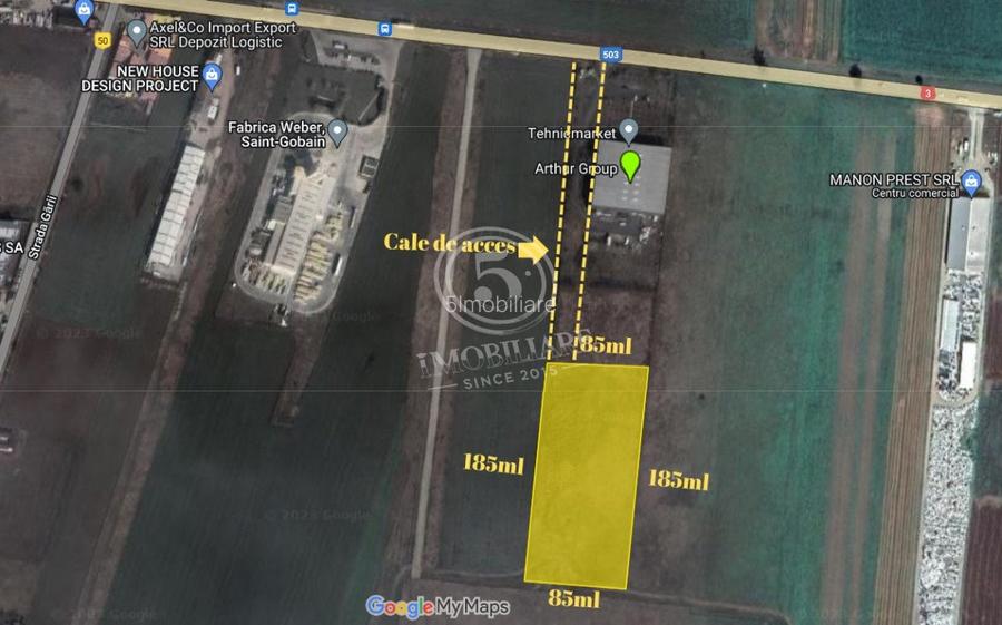 Branesti- Teren Intravilan de Vanzare-Comision 0% - 2