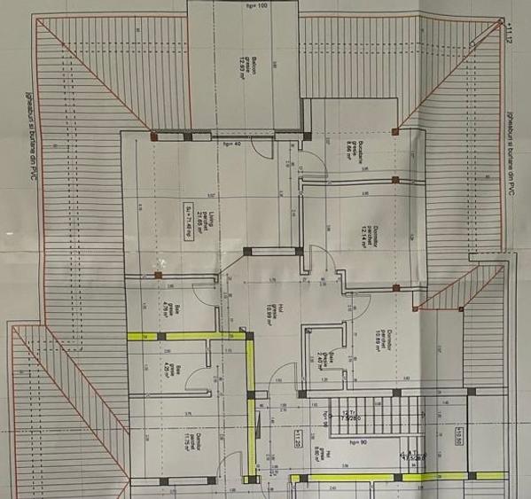 Apartament 3 camere finisat si utilat cu parcare