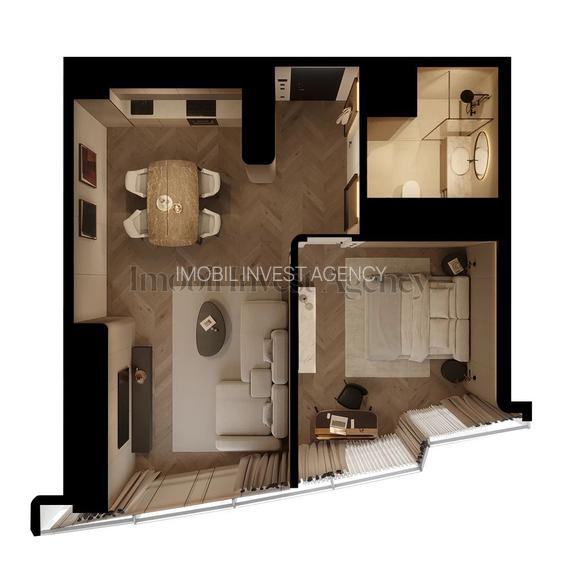 Apartament 2 camere de vanzare Pipera - 2