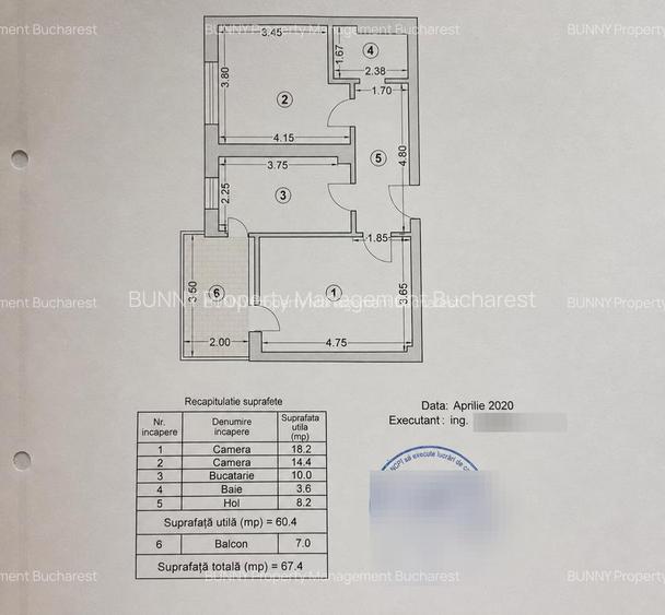 **Vanzare - Cloud9 – 2 Camere Lux – 67 mp + Terasă – Parcare** - 1