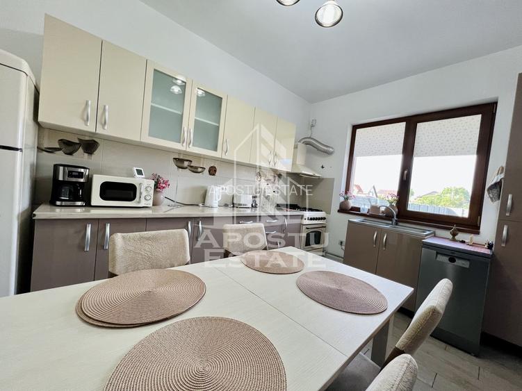 Duplex cu 5 camere , 2 bai,complet mobilata si utilata , in Dumbravita - 5