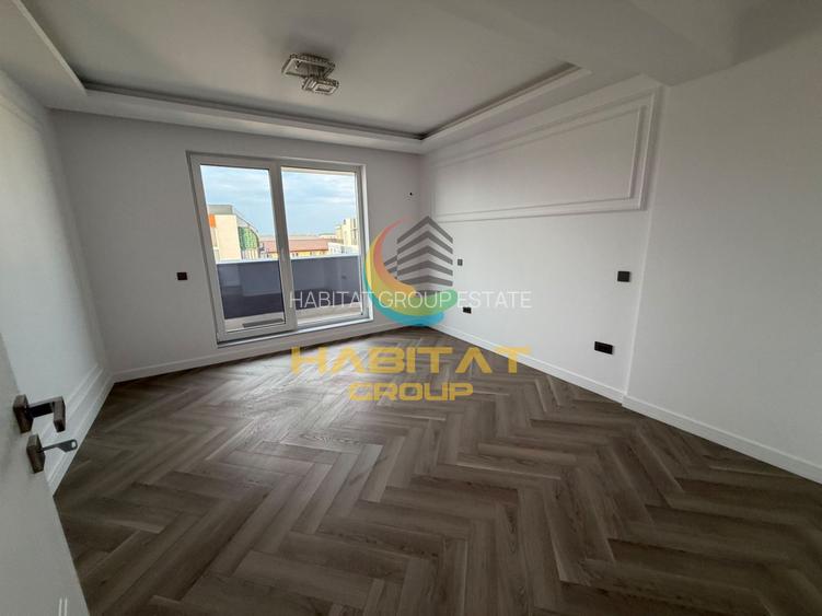 Penthouse 3 camere 100 mp + terasa 32 mp GATA MUTARE 17 minute metrou - 32