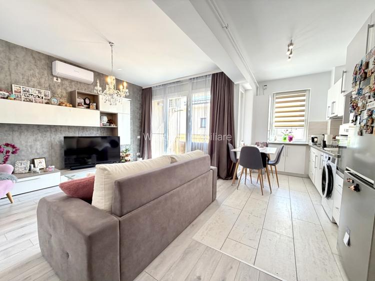 Apartament 2 camere, 44 mp utili, mobilat/utilat - zona Cora - 2